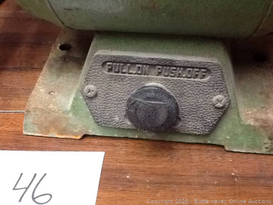 CTT tool working bench grinder Auction 
